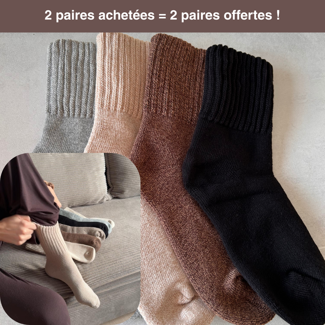 Chaussettes Thermiques en Laine Mérinos